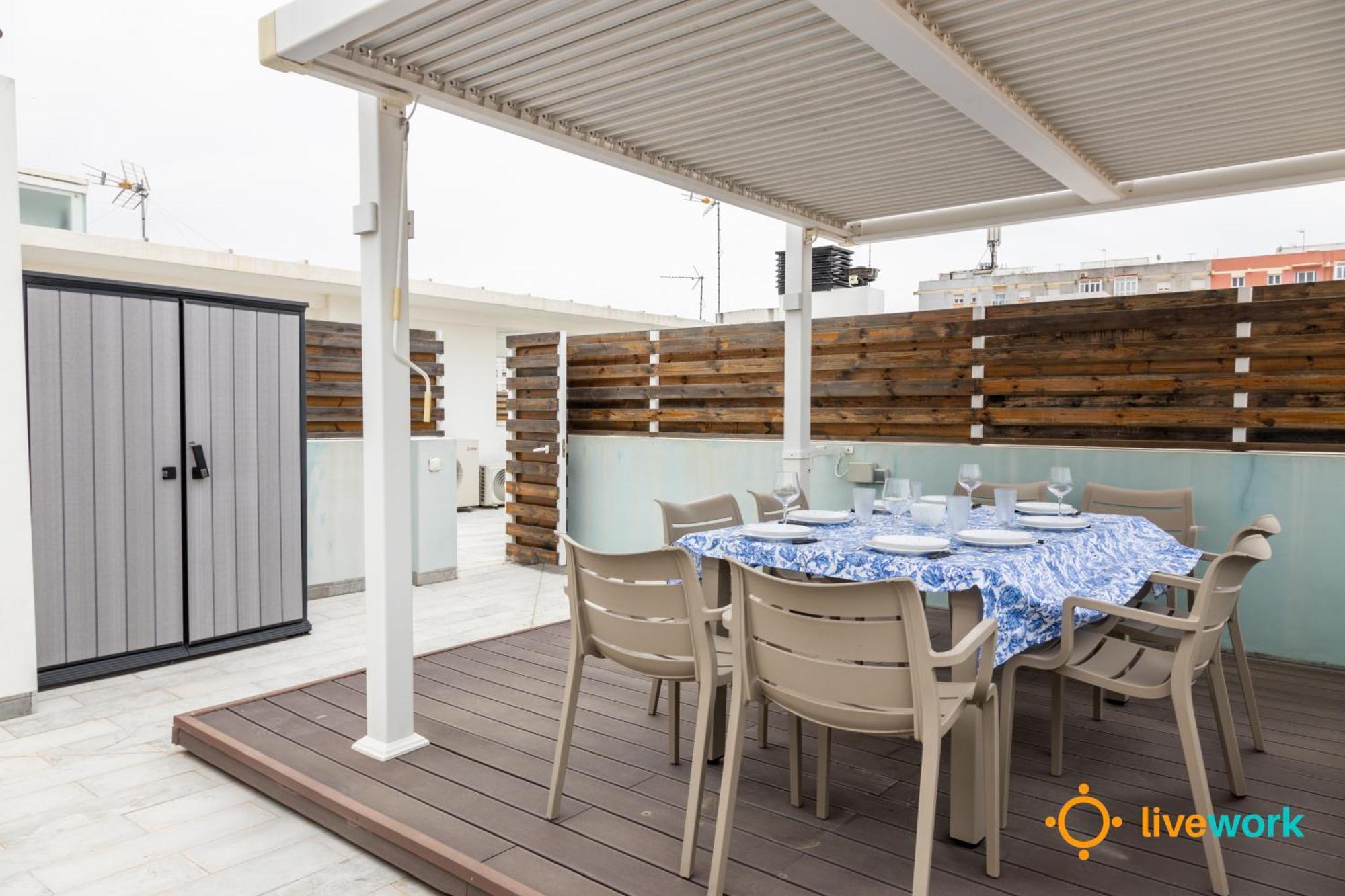 Mirador De La Vina Free Parking By Livework Apartment Кадис Екстериор снимка